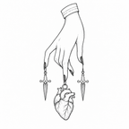 Hand Holding a Heart