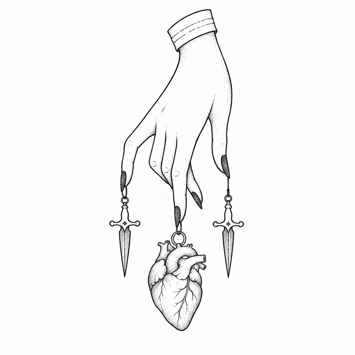 Hand Holding a Heart