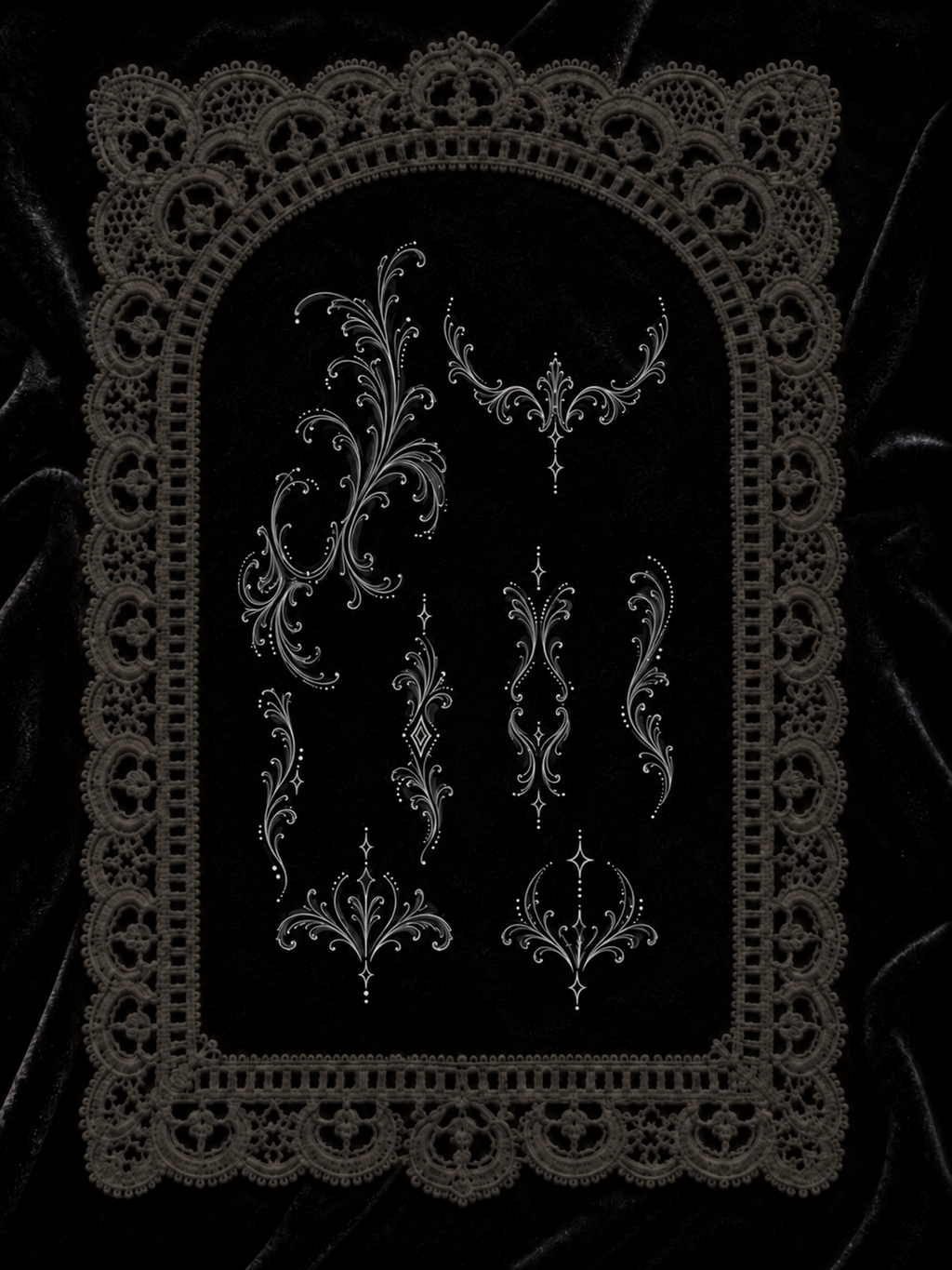 Nocturne Ornaments