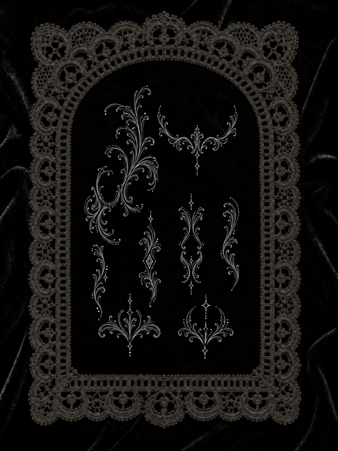 Nocturne Ornaments